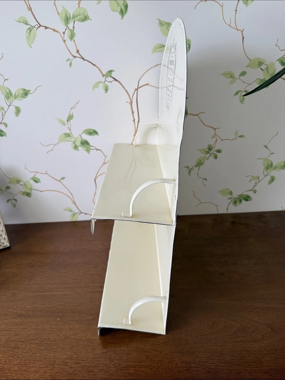 Vintage Inspired Metal Wall Shelf
